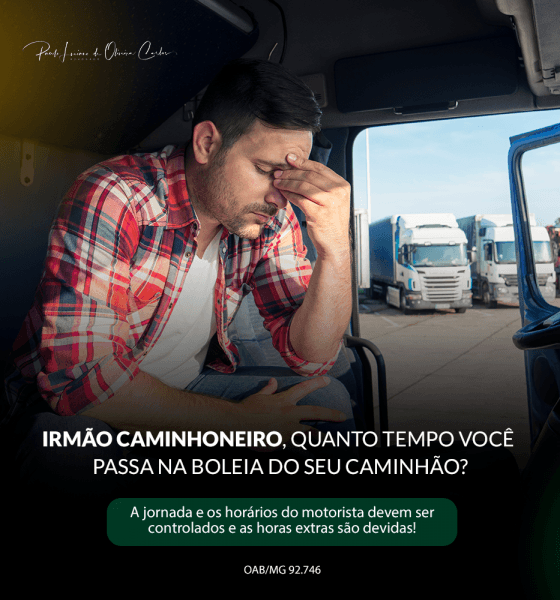 Horas extras caminhoneiro - 06-03-2022